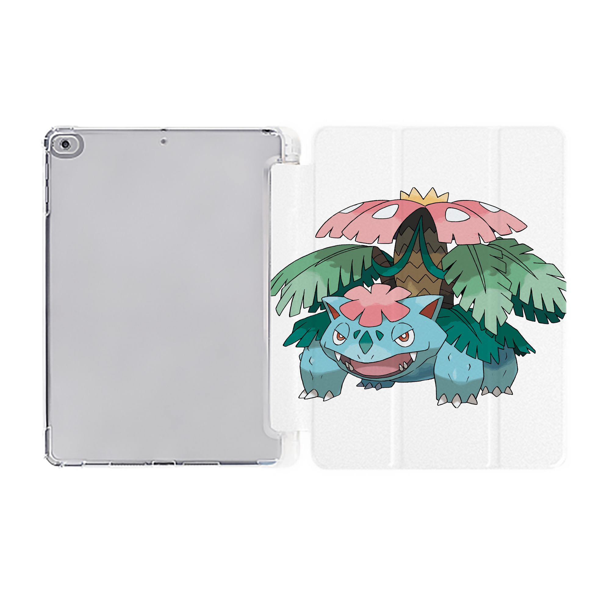 （画像用） ポケットモンスター Pokémon IPad ケース ペン収納付き 三つ折りスタンド PUレザー×シリコン 対応機種9.5/10.5/10.9インチ